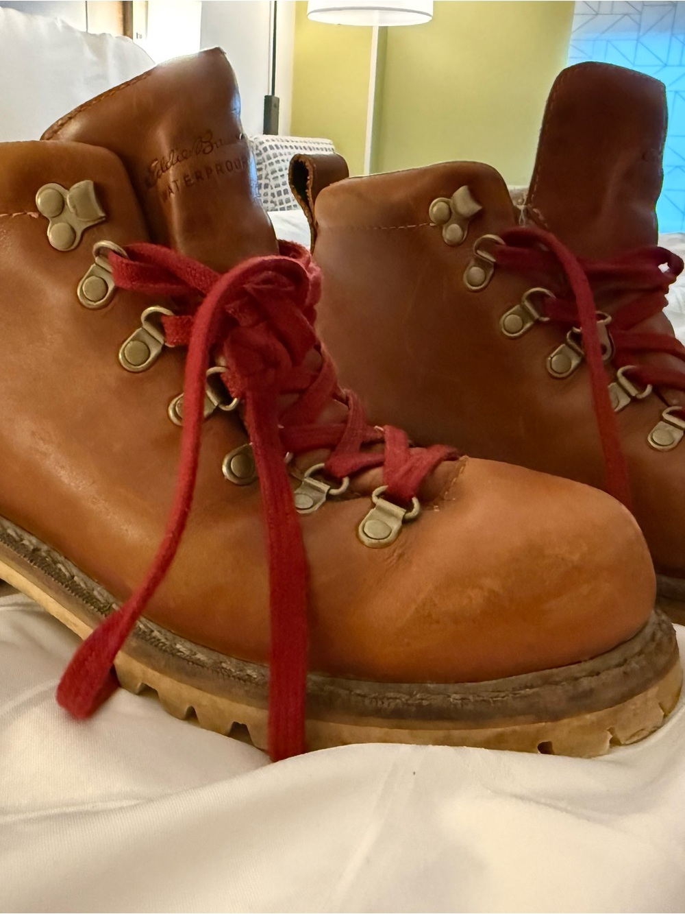 Eddie Bauer Women’s K-6 Waterproof Hiking Boots – Paprika – Size 7.5